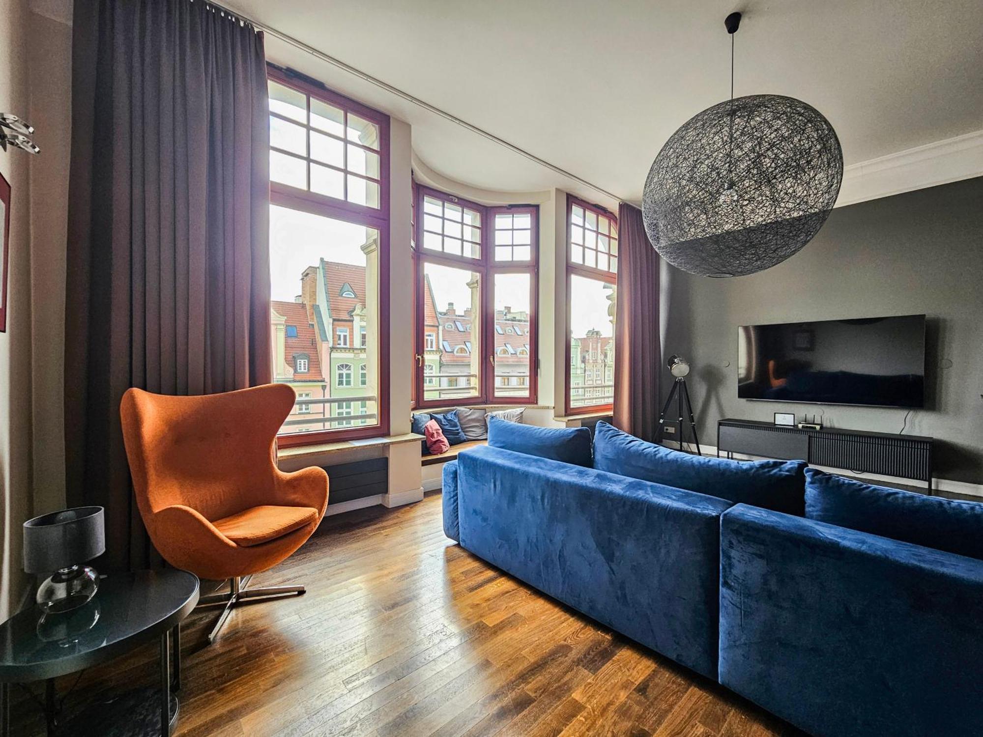 Majestic Residence -150M2 With Iconic Market Square View As Home Apartamenty R506 Wroclaw Exterior photo